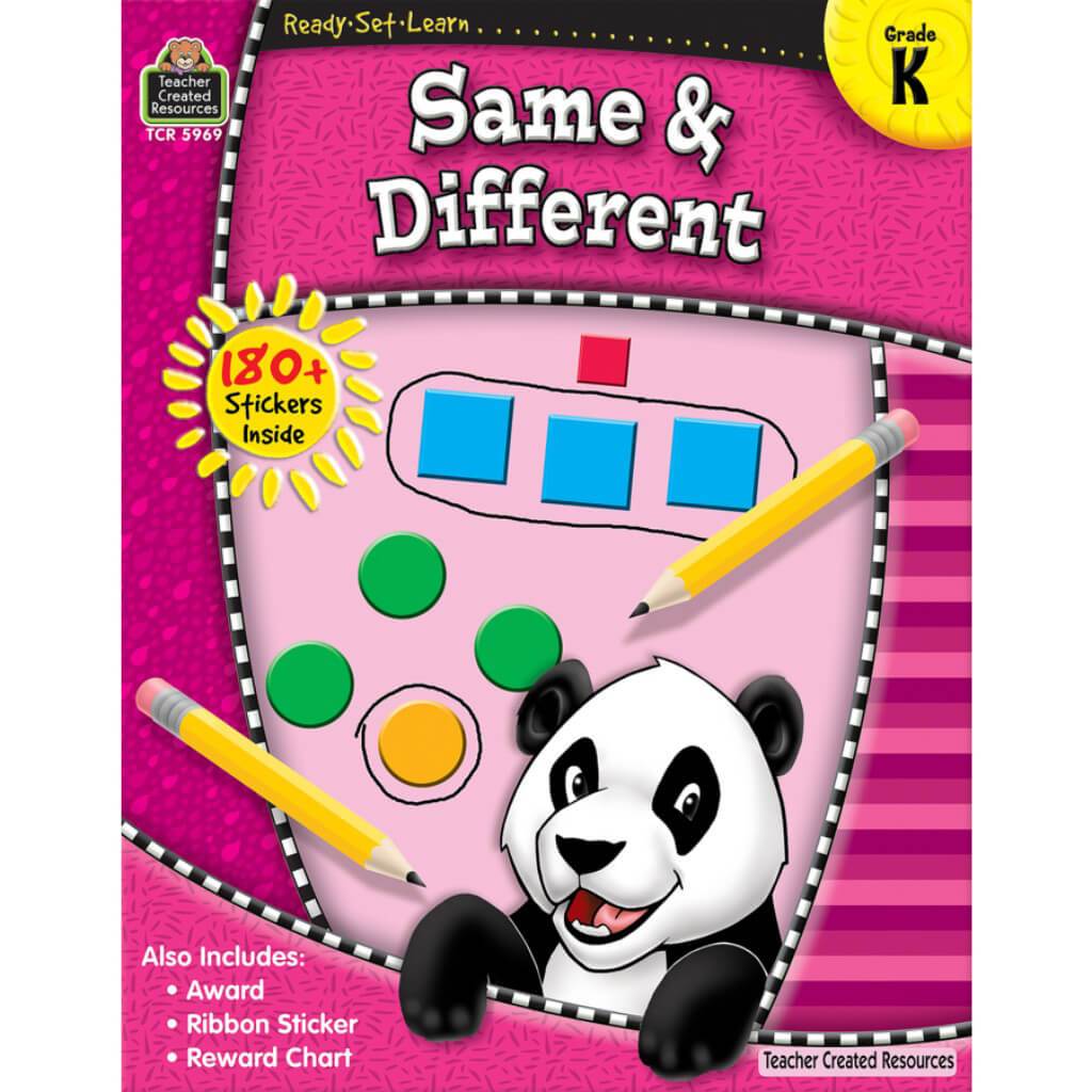 Ready-Set-Learn Same &amp; Different Book Grade K 