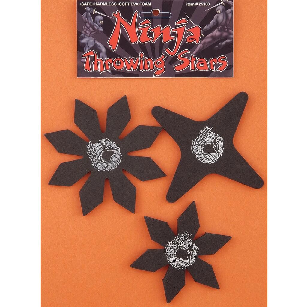 Ninja Stars 3 Per Set