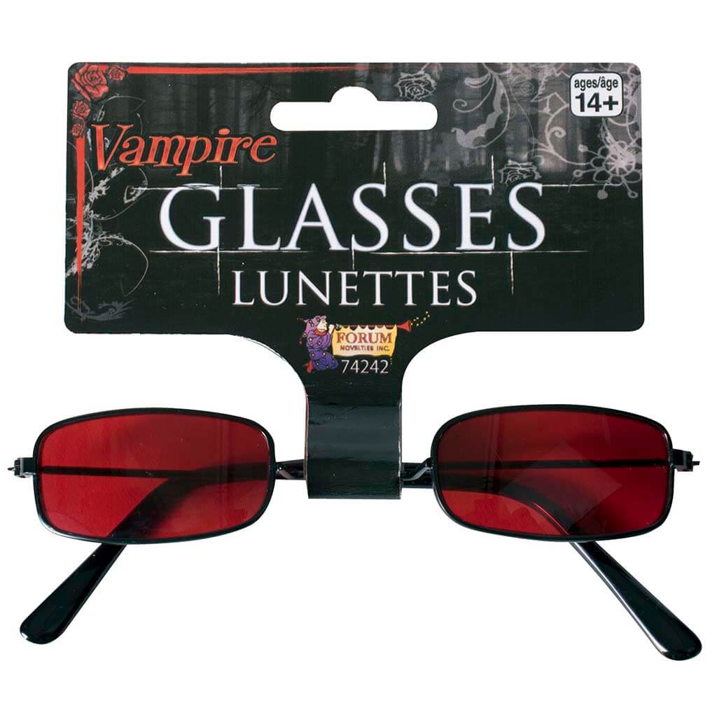 Red Vampire Glasses