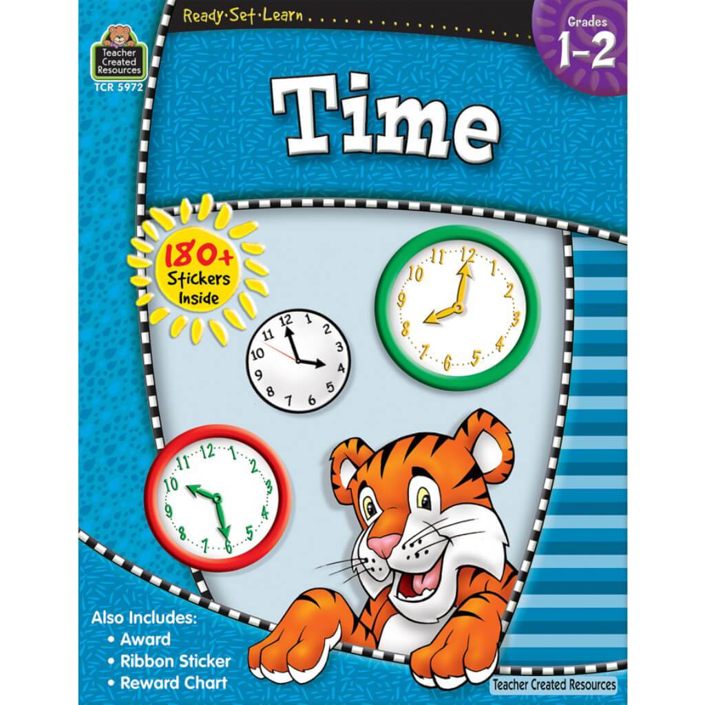 Ready-Set-Learn Time Book Grade 1-2 