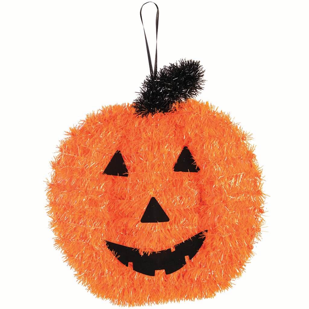 Tinsel Pumpkin Prop