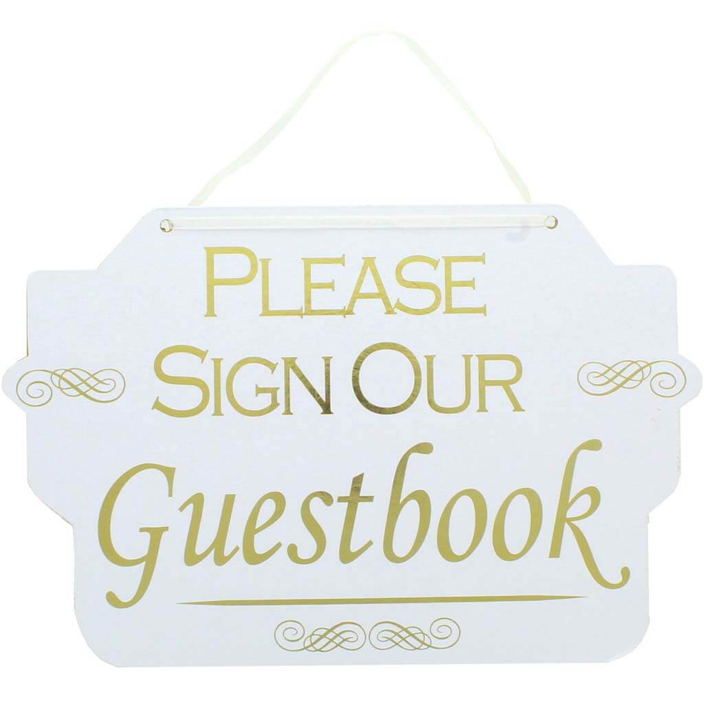 Wedding Guest Book Sign