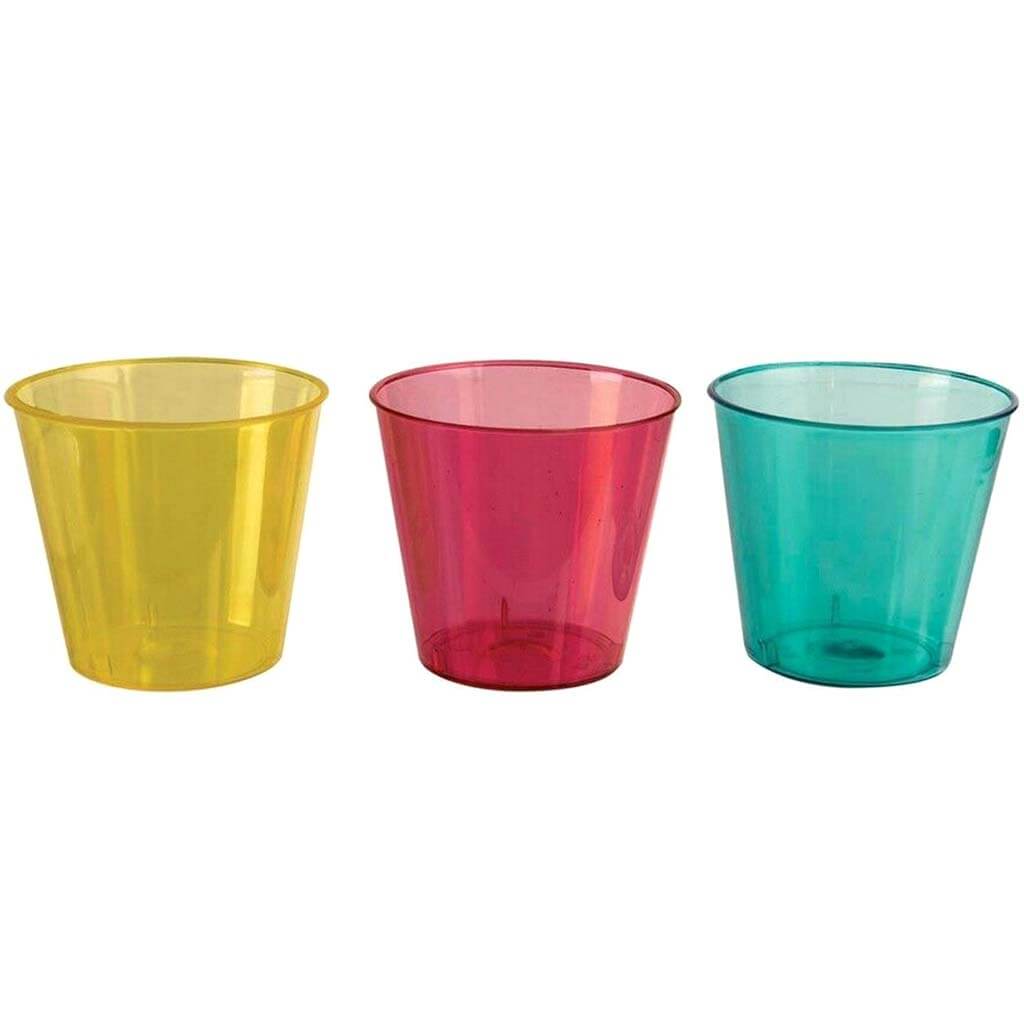 Luau Flourescent Shot Glass