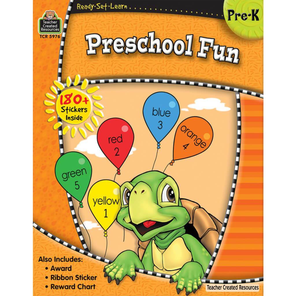 Ready-Set-Learn Preschool Fun Book Grade Prek 
