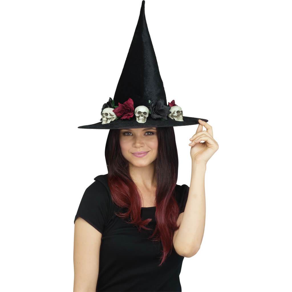 3D Wicked Witch Hat Skeleton and Bones