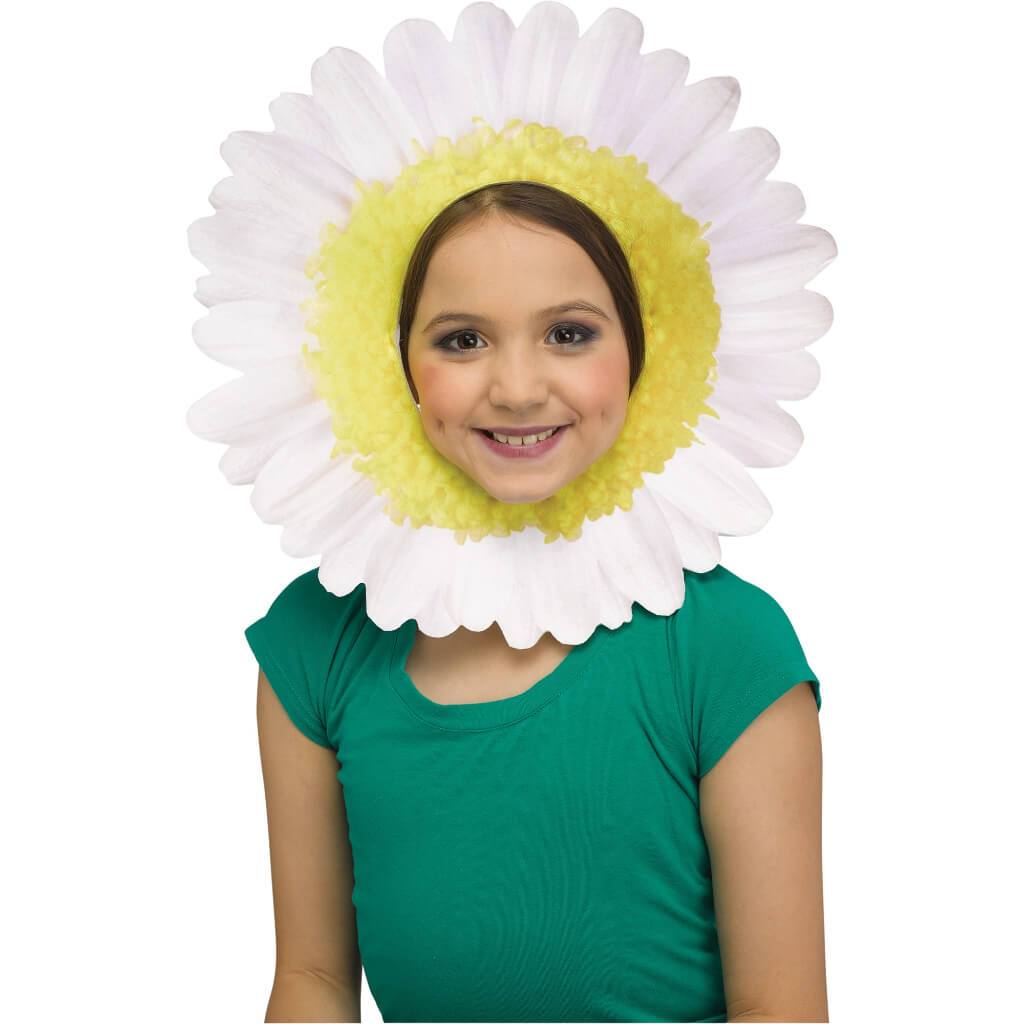 White Daisy Faces Mask