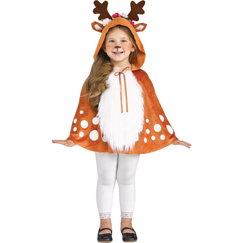 Deer Hooded Cape