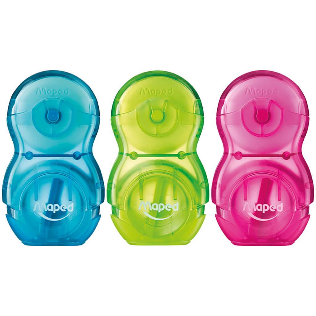 Loopy 1 Hole Sharpener Eraser Tranlucent