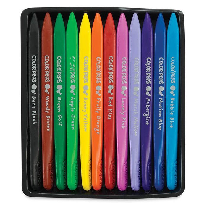 Color'Peps Plasticlean Crayons Set of 12