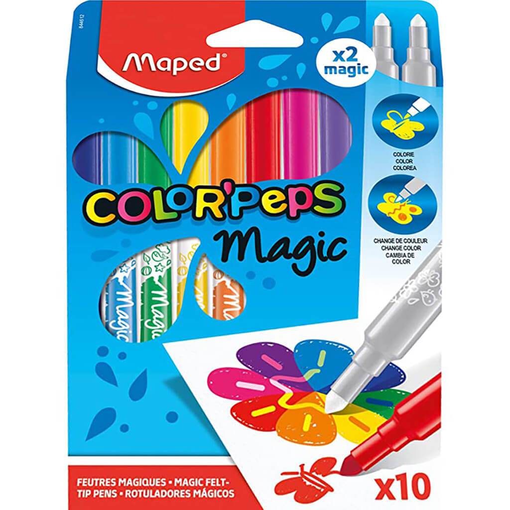 Color'Peps Magic Felt Pens 10pc