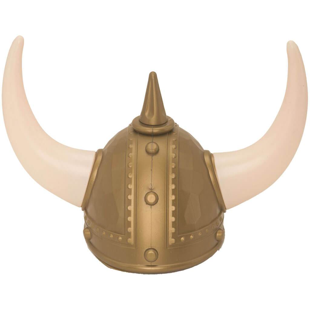 Gold Viking Helmet