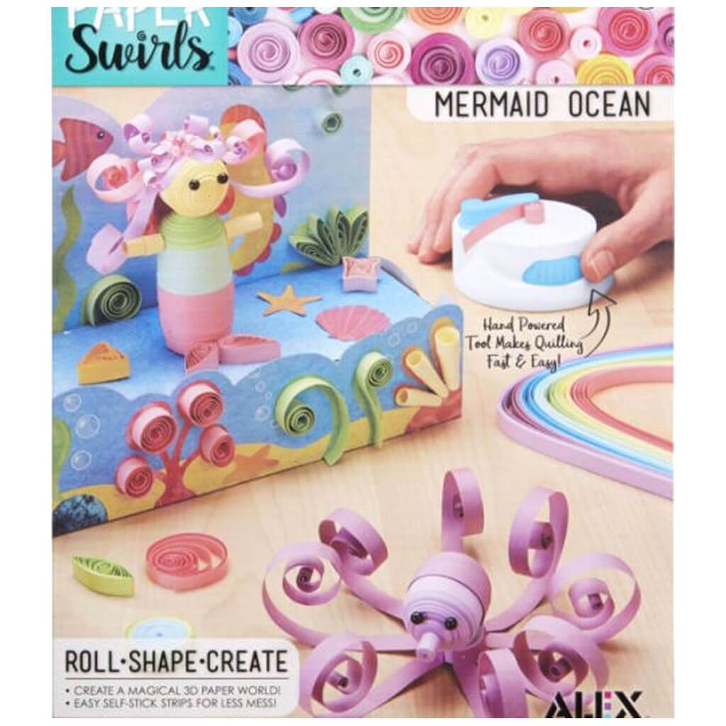 Paper Swirls Mermaid Ocean Kit