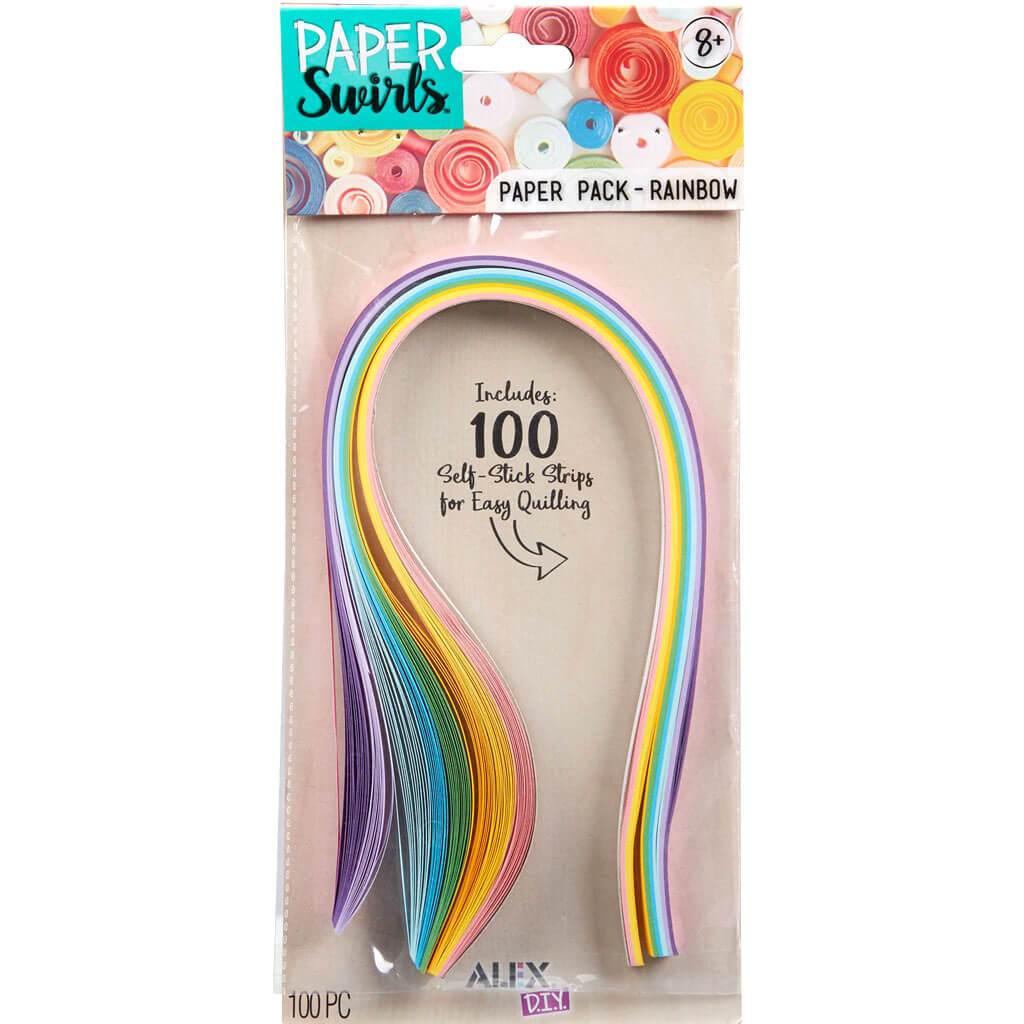 Paper Swirls Rainbow Project Pack