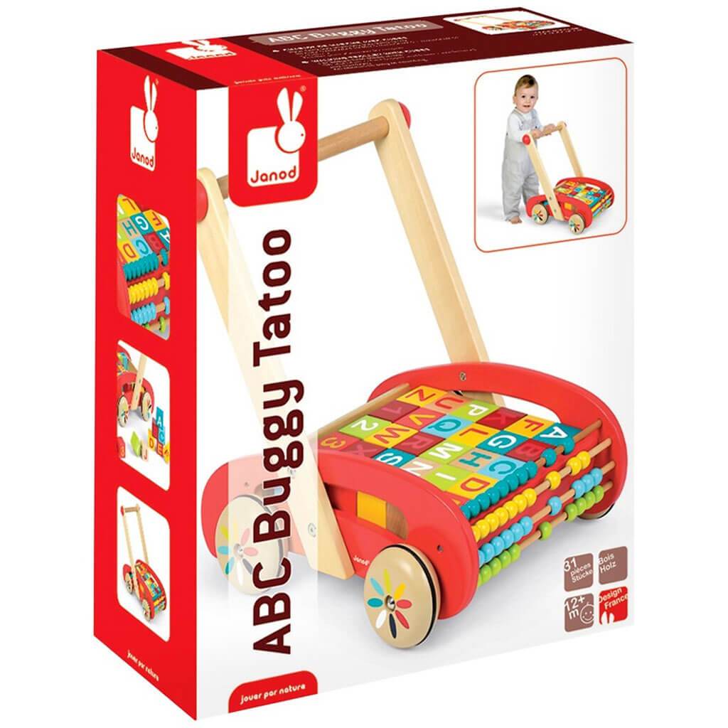 Tatoo ABC Buggy Cart 30 Blocks