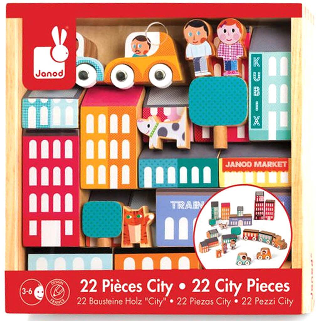 Kubix 22 City Pieces