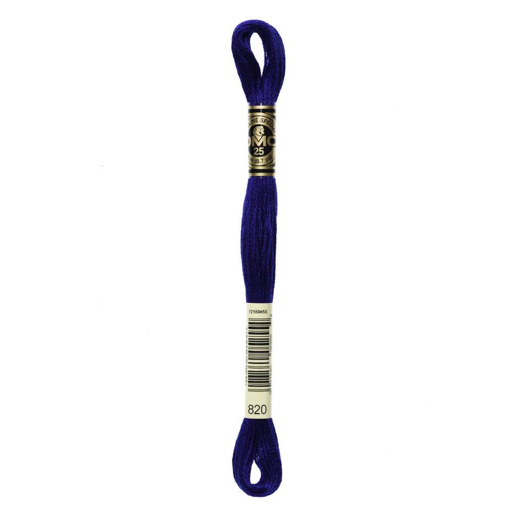 Dmc Floss Very Dark Royal Blue R.Blue 