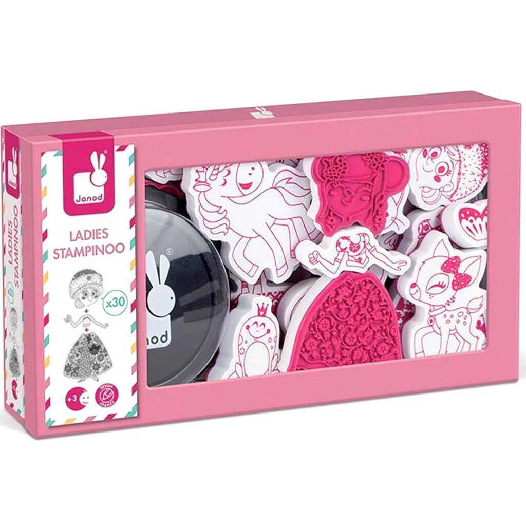 Stamps Stampinoo Ladies Set of 30