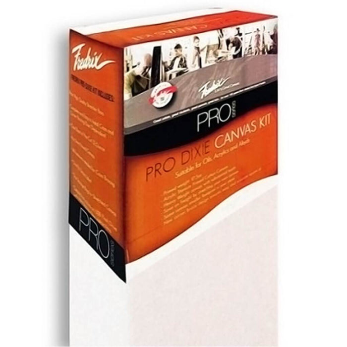 Stretch It Yourself Canvas Kit 60 x 72 in White & Ivory