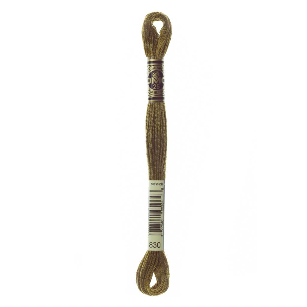 Dmc Floss Dark Golden Olive Olive 