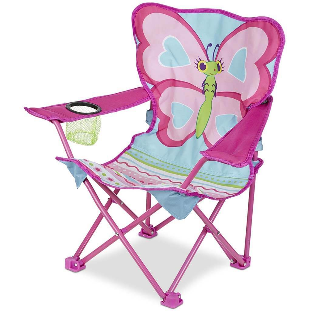 Cutie Pie Butterfly Camp Chair