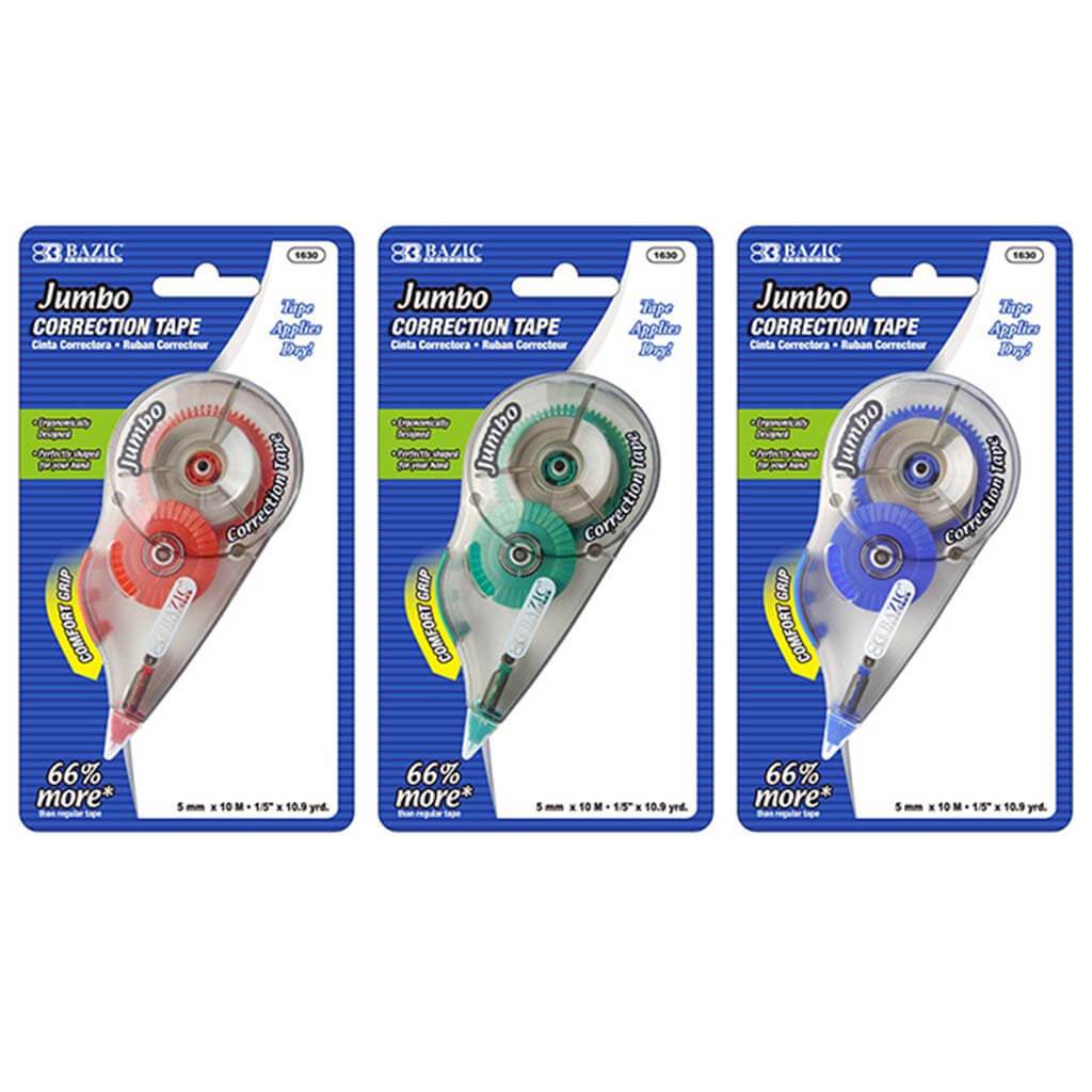 Jumbo Correction Tape 5mm x 394in