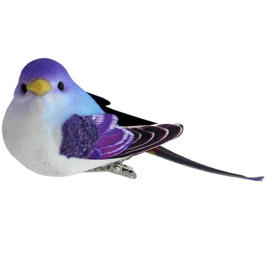 Paper-Winged Bird 3.5in Purple and Blue