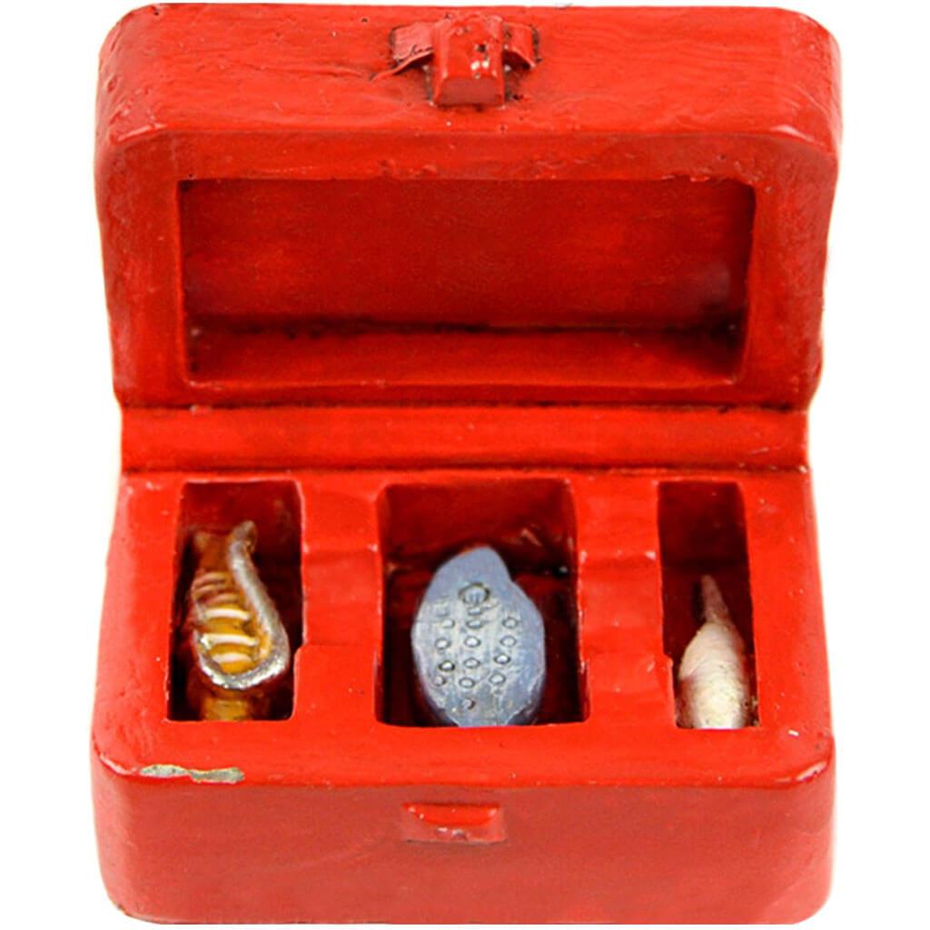 Red Tackle Box 2in