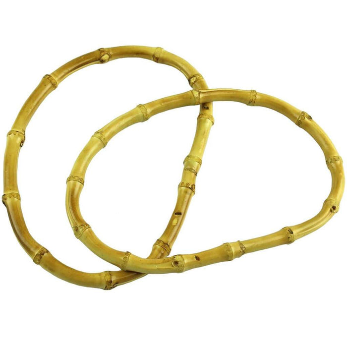 Bamboo Purse Handles 2pc 6in