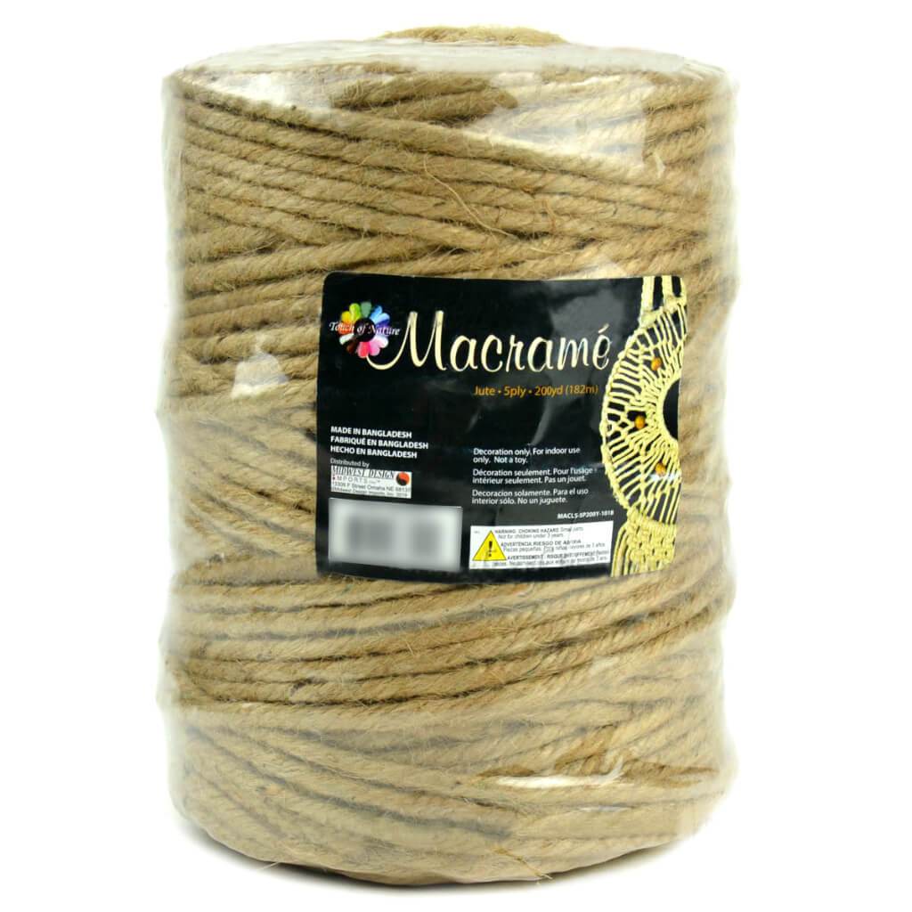 Natural Jute 72/5ply  600ft