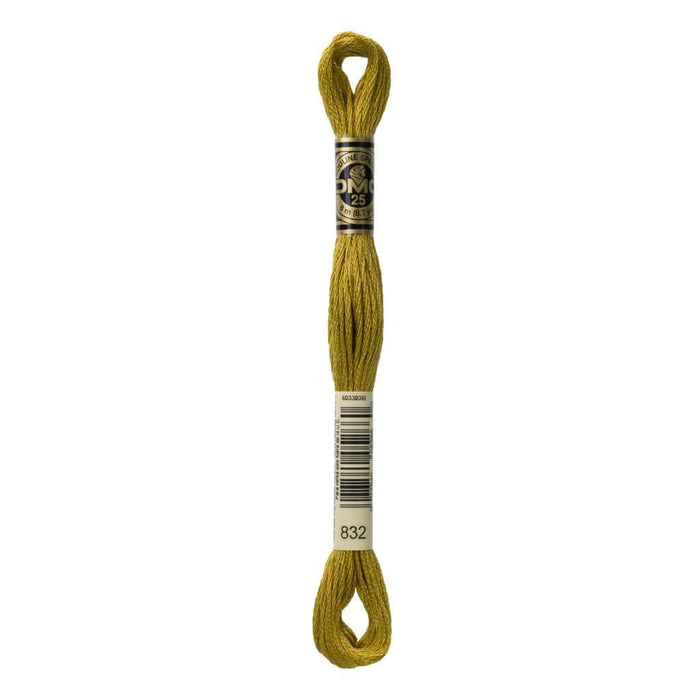 Dmc Floss Golden Olive Olive 