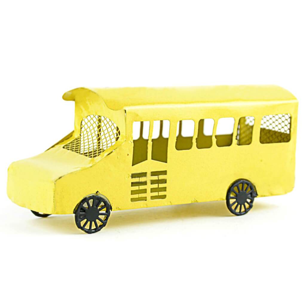 Miniature Garden School Bus 4.5in