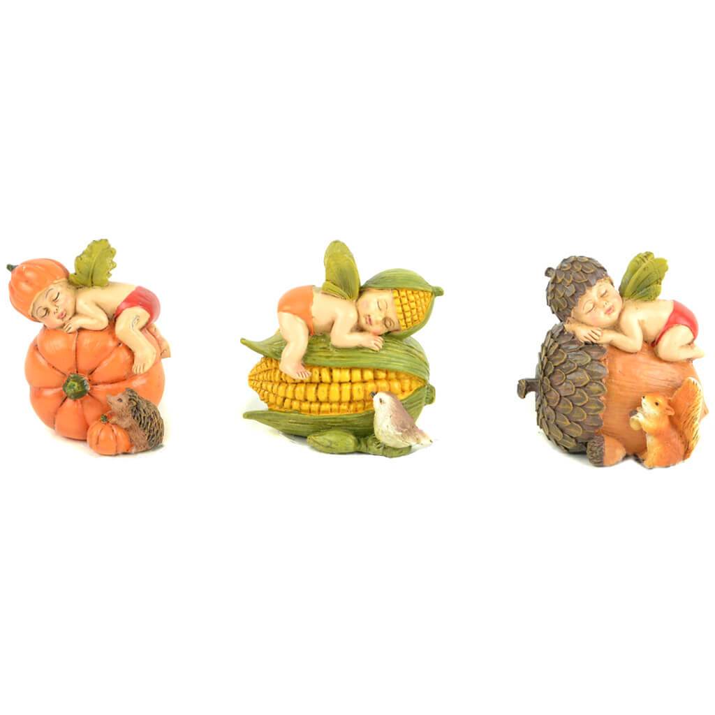 Sleeping Fall Babies 2in