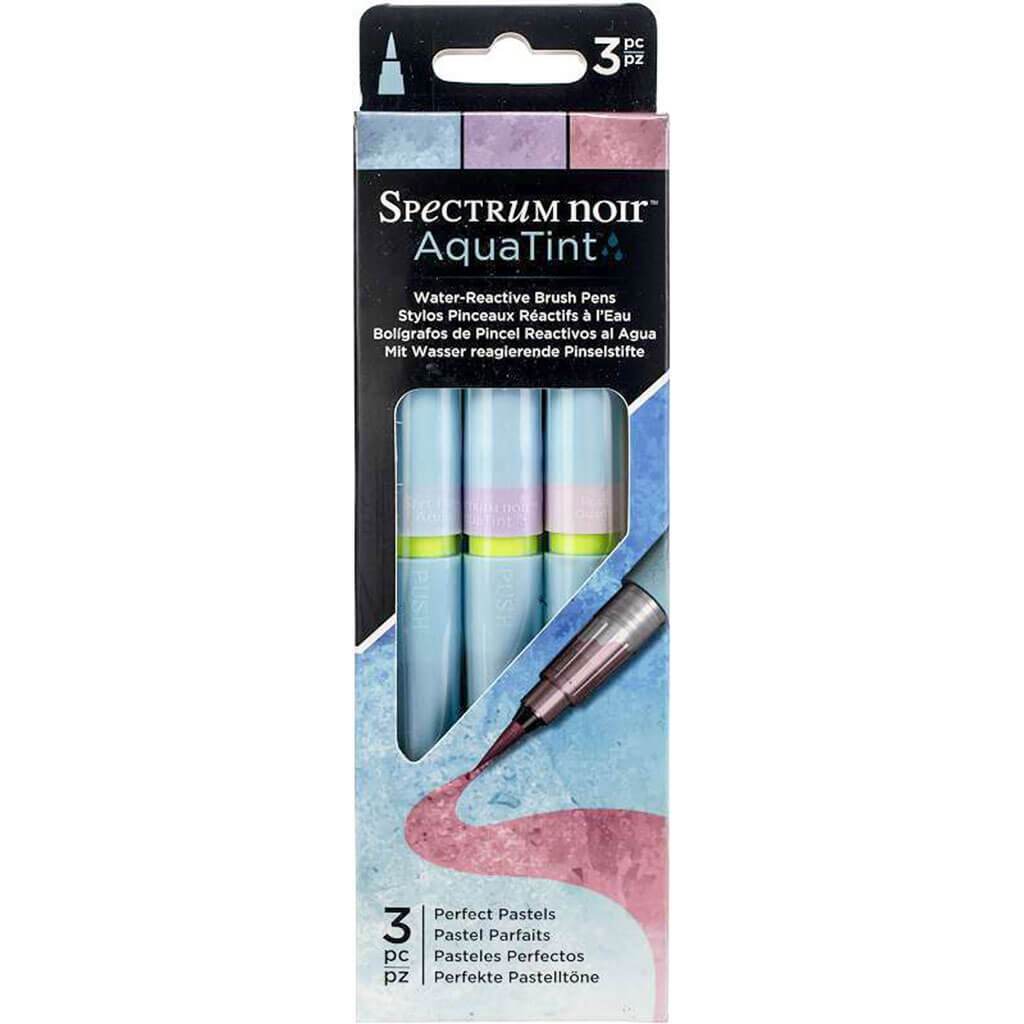 Spectrum Noir Aquatint Pens 3pcs Set Perfect Pastels