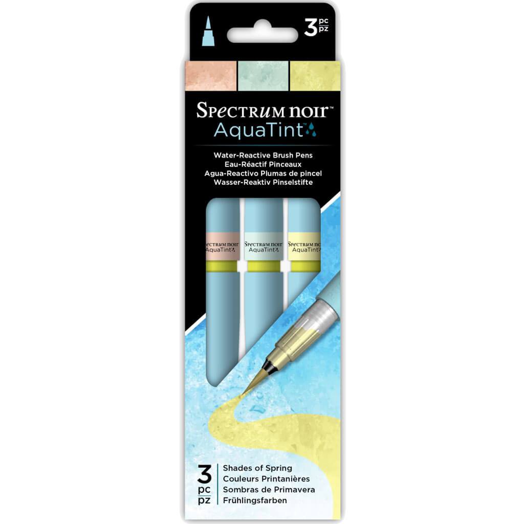 Spectrum Noir Aquatint Pens 3pcs Set Shades Of Spring