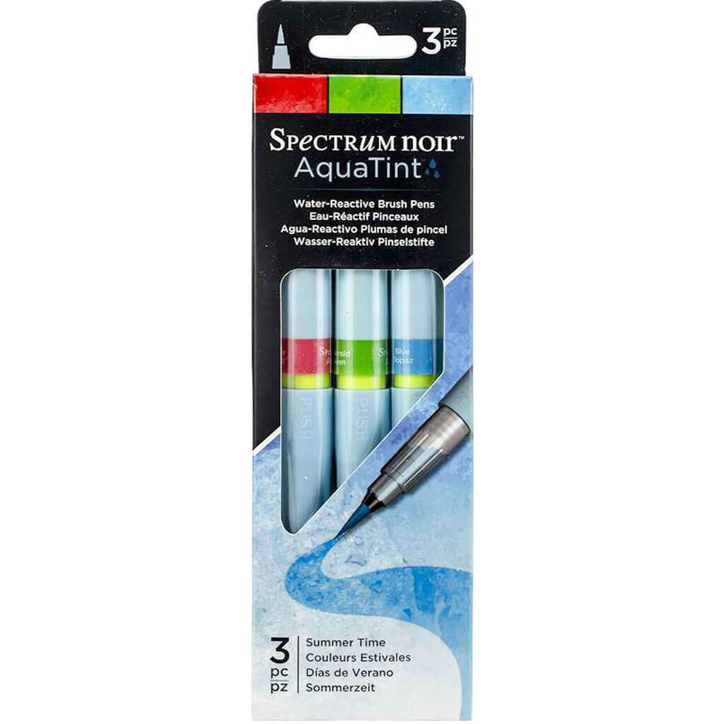 Spectrum Noir Aquatint Pens 3pcs Set Summer Time
