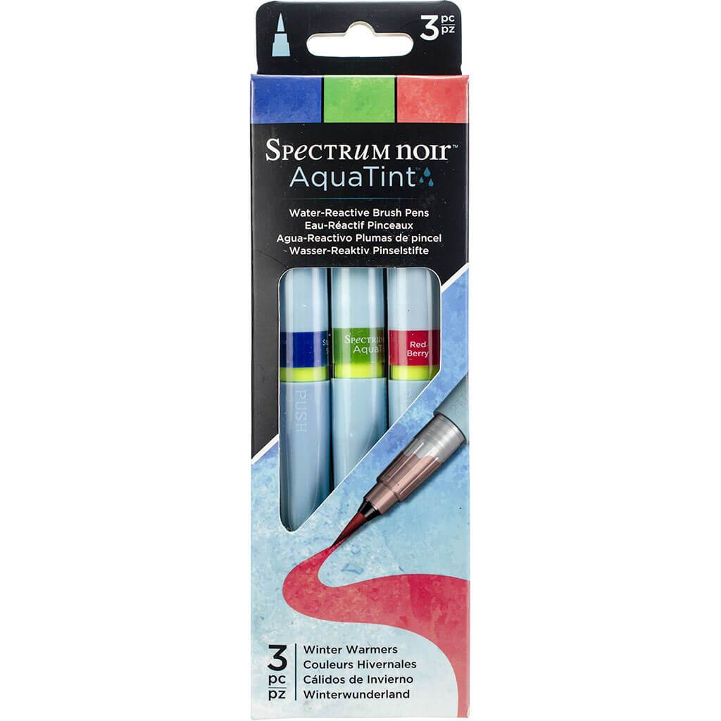 Spectrum Noir Aquatint Pens 3pcs Set Winter Warmers