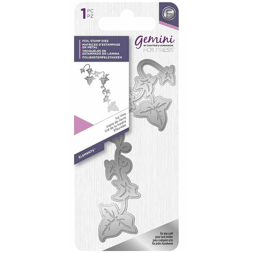 Gemini Foil Stamp Die Ivy Vine