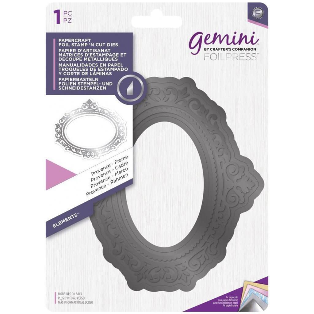 Gemini Foil Stamp â€?N’ Cut Die Provence Frame