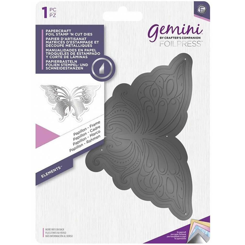 Gemini Foil Stamp â€?N’ Cut Die Papillon