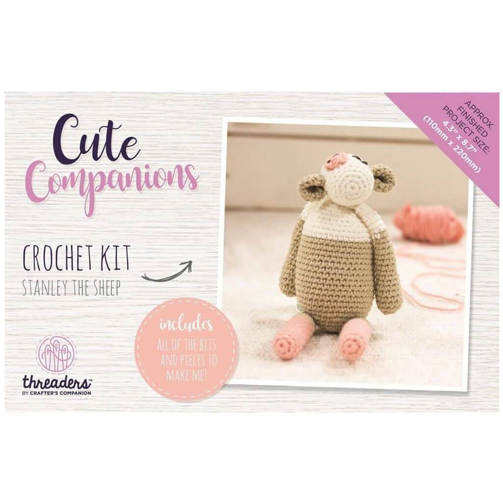 Cute Companions Stanley The Sheep Crochet Kit