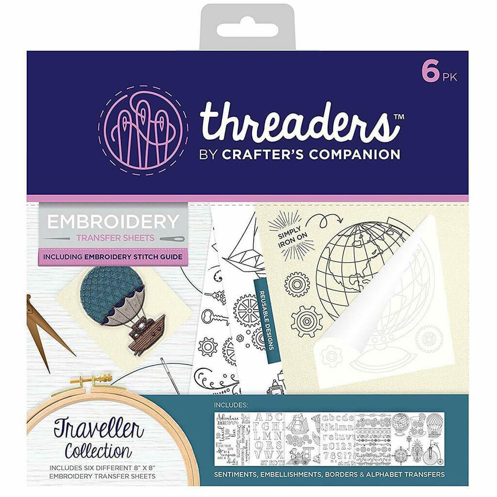 Embroidery Transfer Sheets Threaders  Traveller