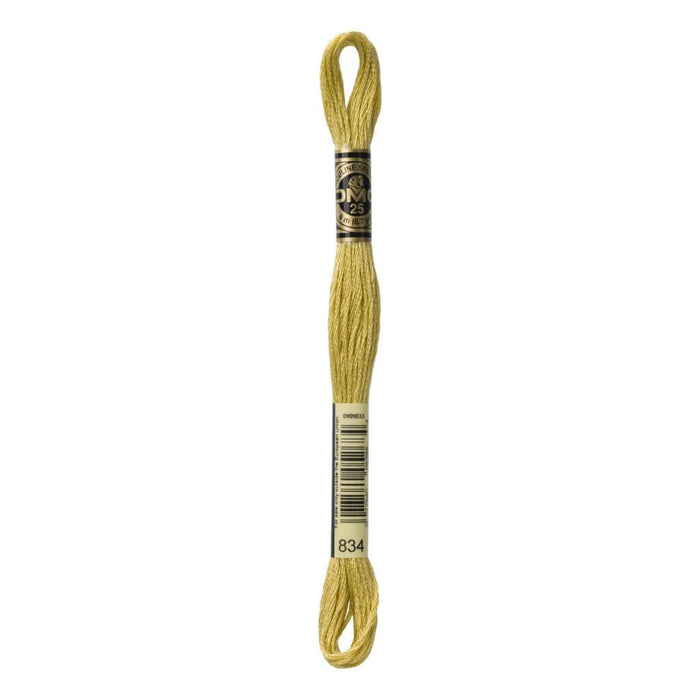 Dmc Floss Very Light Golden Olive Olive 