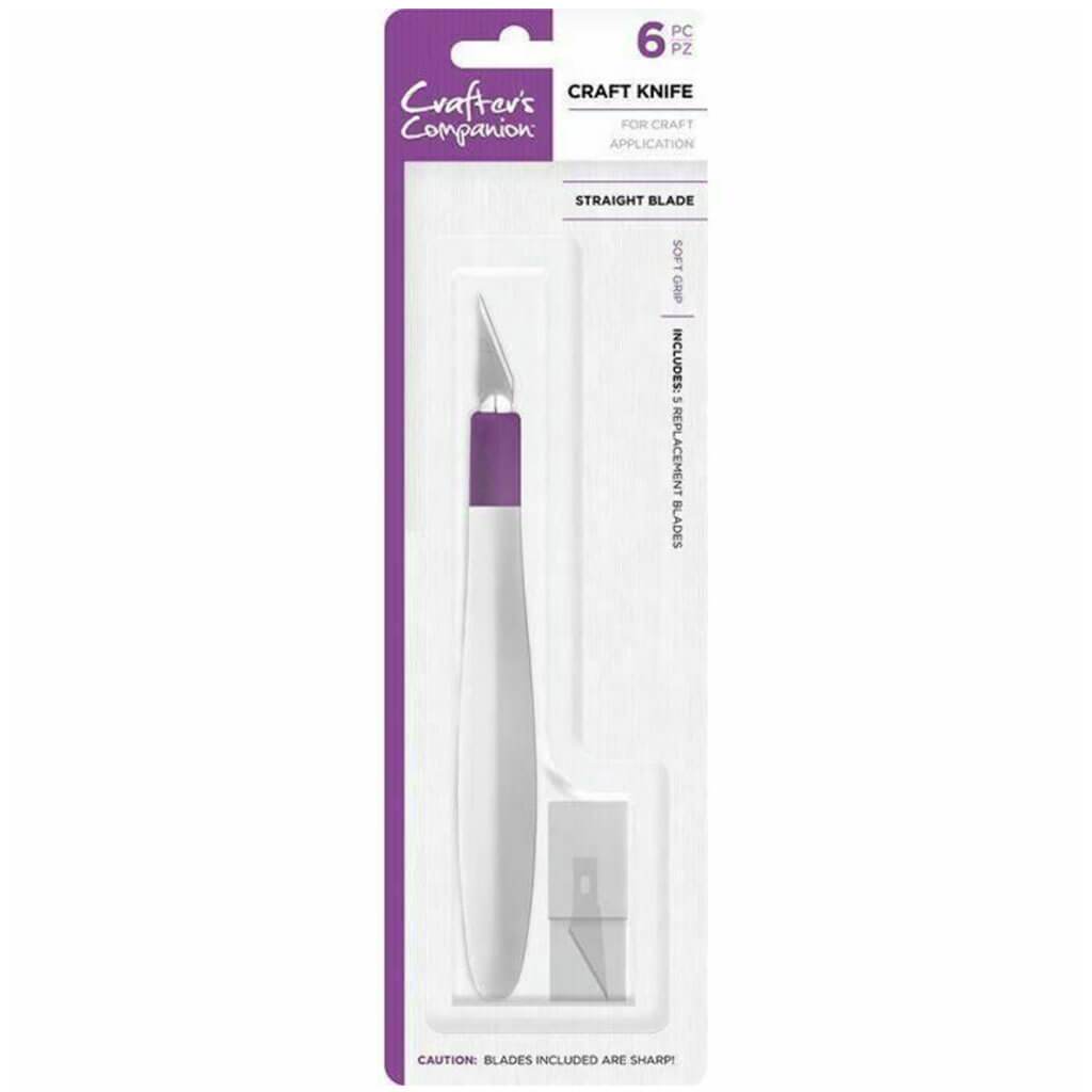 Softgrip Swivel Knife With 5 Replacement Blades