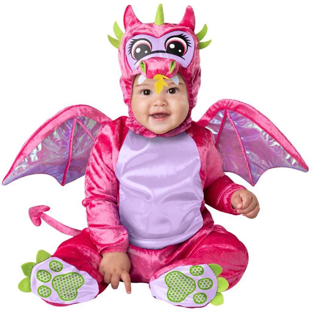 Pretty Pink Dragon Costume (18-24m) Infant