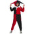 Harley Quinn Comfywear One Piece Jumpsuit Costume Medium