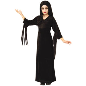 The Addams Family Animated Movie Morticia Child Costume Small