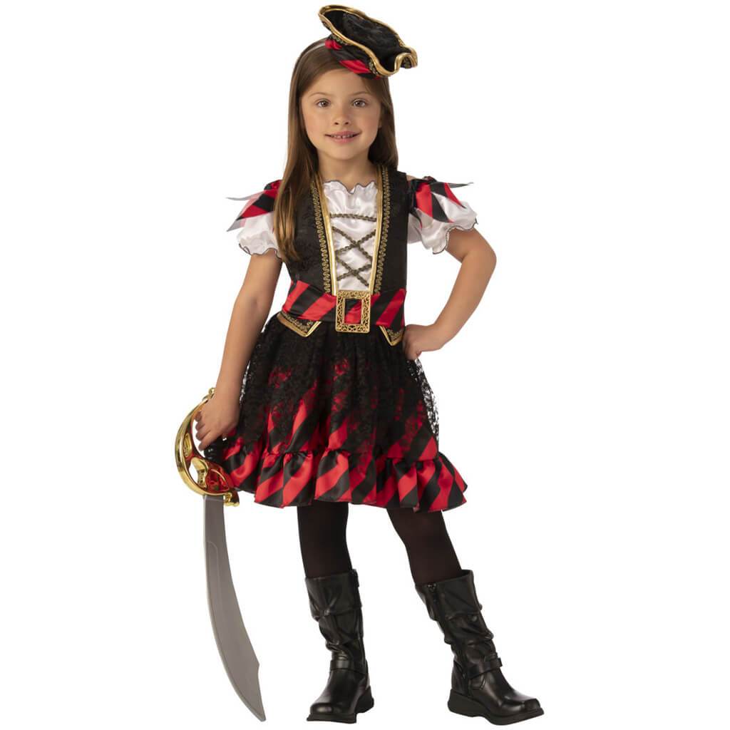 Pirate Girl Child Costume Medium