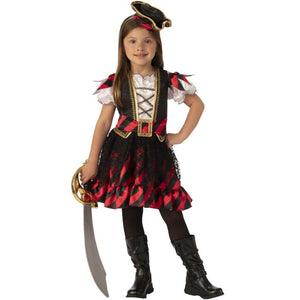 Pirate Girl Child Costume Medium