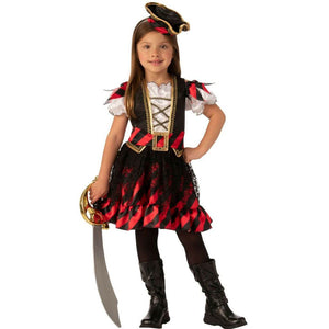 Pirate Girl Child Costume Medium