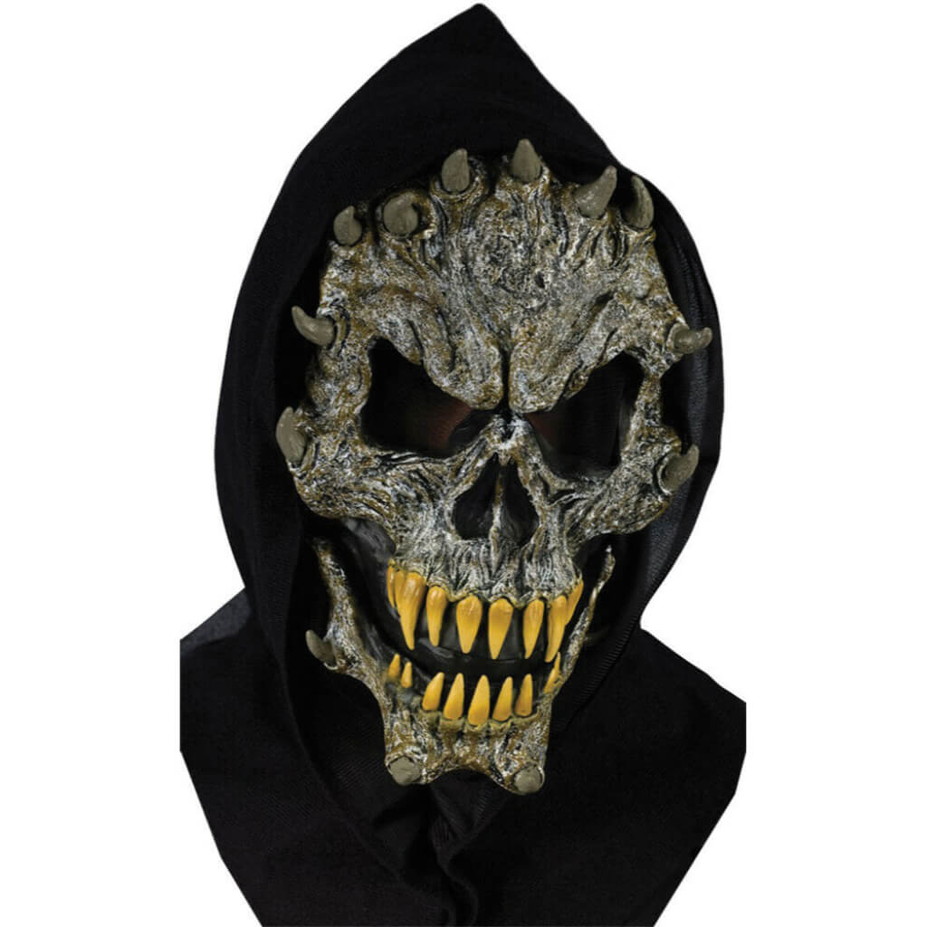 Hooded Masks Grey Zombie